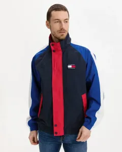 Tommy Jeans Badge Colorblock Jacket Blue Red