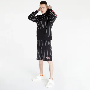 Tommy Jeans Relaxed Pinstripe Hoodie Black #1202781