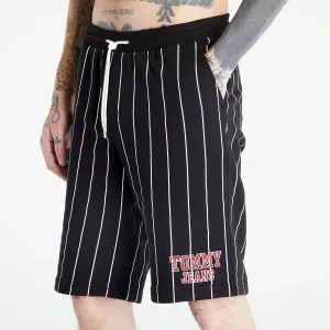 Tommy Jeans Oversized Pinstripe Shorts Black #1202658