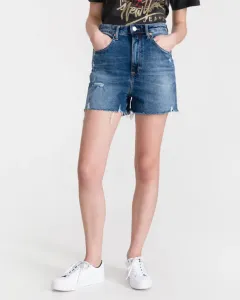Tommy Jeans Pastel Mom Fit Shorts Blue