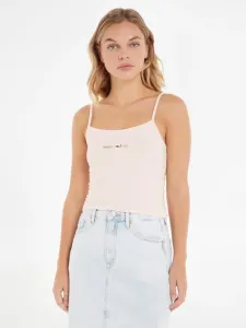 Tommy Jeans Linear Strap Top Top Pink