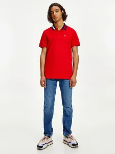Tommy Jeans Polo Shirt Red #242192