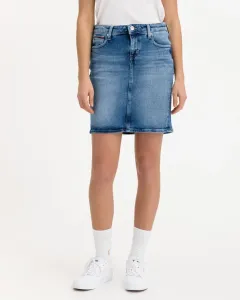 Tommy Jeans Classic Denim Skirt Blue