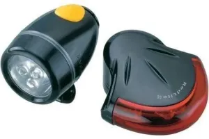Topeak High Lite Combo II Black Front 60 lm / Rear 5 lm Cycling light