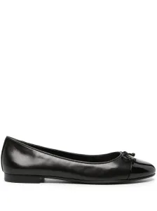 TORY BURCH - Bow Leather Ballet Flats #1661109