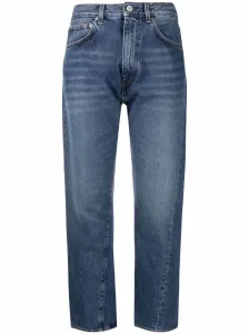 TOTEME - Straight Leg Cropped Denim Jeans #1433642