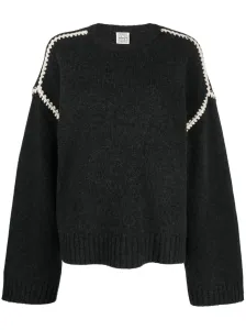 TOTEME - Embroidered Wool Jumper