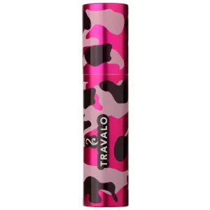 Travalo Classic plastic case for refillable atomiser Unisex Camouflage Pink #224602