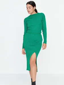 Trendyol Skirt and top set Green