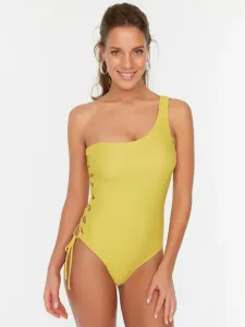 Trendyol One-piece Swimsuit Yellow