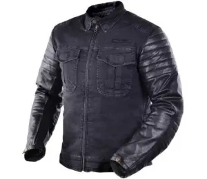 Trilobite 964 Acid Scrambler Denim Jacket Black L Textile Jacket