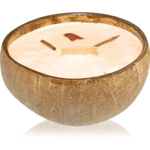 Tropicandle Apple & Cinnamon scented candle with wooden wick 350 ml