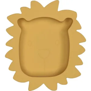 Tryco Silicone Plate Lion plate Honey Gold 1 pc