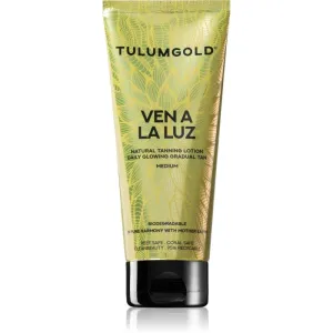 Tannymaxx Tulumgold Ven A La Luz Natural Tanning Lotion Medium sunbed tanning cream 200 ml