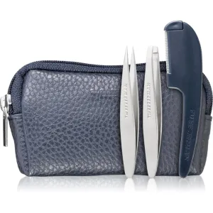Tweezerman G.E.A.R. travel set (for eyebrows) with travel case