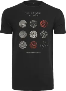 Twenty One Pilots T-Shirt Pattern Circles Black 2XL