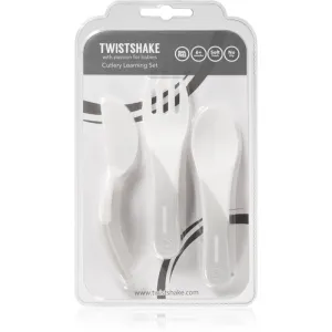 Twistshake Learn Cutlery cutlery White 6 m+ 3 pc