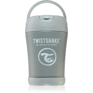 Twistshake Stainless Steel Food Container Grey thermos for food 350 ml