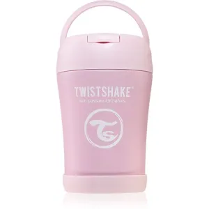Twistshake Stainless Steel Food Container Pink thermos for food 350 ml
