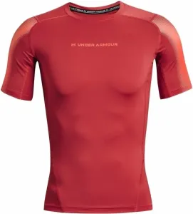 Under Armour Men's UA HeatGear Armour Novelty Short Sleeve Chakra/After Burn L Fitness T-Shirt