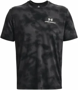Under Armour Men's UA Rush Energy Print Short Sleeve Black/White XL Fitness T-Shirt