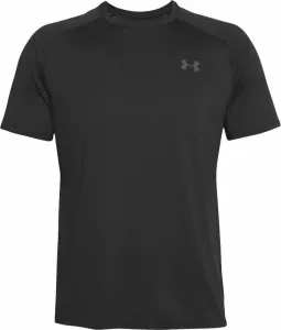 Under Armour Men's UA Tech 2.0 Textured Short Sleeve T-Shirt Black/Pitch Gray XL Fitness T-Shirt