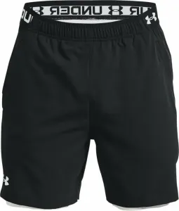 Under Armour Men's UA Vanish Woven 2-in-1 Shorts Black/White L Fitness Trousers