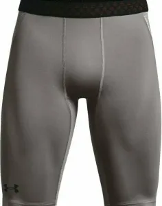 Under Armour UA Rush HeatGear 2.0 Long Shorts Concrete/Black S Fitness Trousers