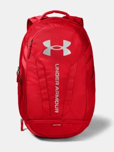 Under Armour UA Hustle 5.0 Backpack Red/Silver 29 L