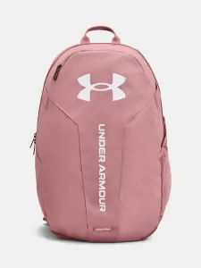 Under Armour UA Hustle Lite Backpack Pink Elixir/White 24 L