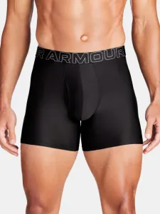 Under Armour UA Performance Tech 6in Boxers 3 Piece Black