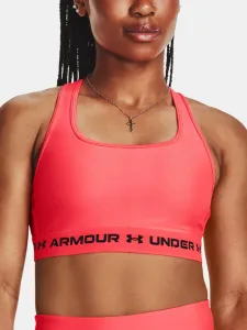 Under Armour UA Crossback Mid Sport Bra Red