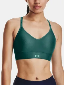 Under Armour Infinity Covered Low Bra Green #1376506