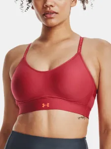 Under Armour Infinity Covered Low-RED Sport Bra Red