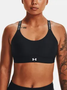 Under Armour Infinity Covered Mid Sport Bra Black
