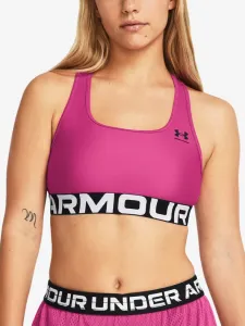 Under Armour UA HG Authentics Mid Branded Bra Pink