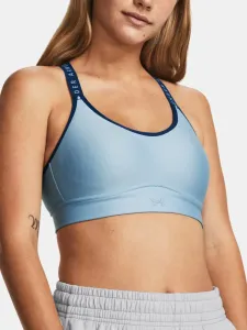 Under Armour UA Infinity Mid Covered Sport Bra Blue