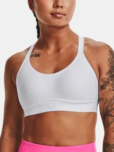 Under Armour UA Infinity Mid Covered Sport Bra White #1150135