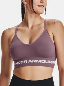 Under Armour UA Seamless Low Long Sport Bra Violet #1594354