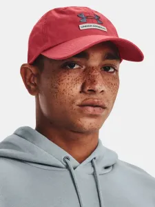 Under Armour Branded Hat-RED Cap Red