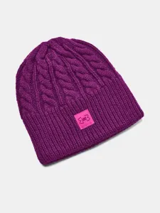 Under Armour Halftime Cable Knit Beanie Violet