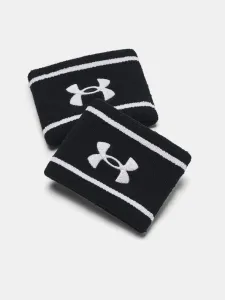 Under Armour Striped Performance Terry WB Wristbands Black