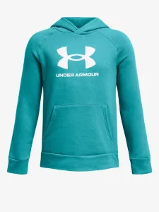 Under Armour UA Rival Fleece BL Hoodie Kids Sweatshirt Blue