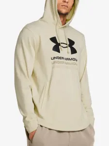 Under Armour UA Rival Terry Graphic Hood Sweatshirt Brown