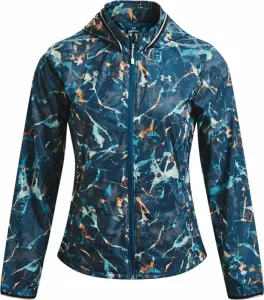 Under Armour Women's UA Storm OutRun The Cold Jacket Petrol Blue/Black S Running jacket