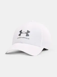 Under Armour Isochill Armourvent Mens Cap White/Pitch Gray L/XL