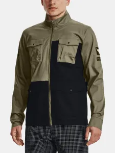 Under Armour UA Project Rock Q2 Woven Layer Jacket Green