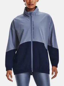 Under Armour Woven FZ Oversized Jacket Violet #96454