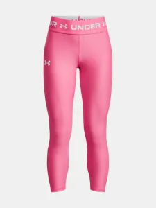 Under Armour Armour Ankle Crop Kids Leggings Pink #106391