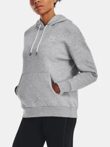 Under Armour Essential Fleece Hoodie Sweatshirt Grey #1279153